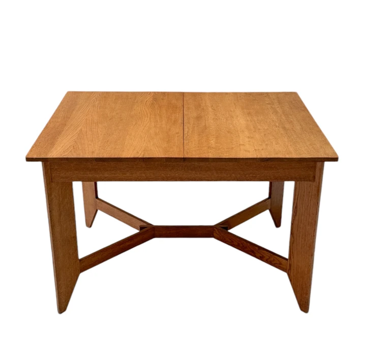 Hendrik Wouda Art Deco Modernist Extending Dining Room Table for Pander, 1924